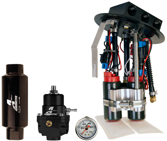 Fuel Pump Complete Kit High Flow EFI Performance Universal Fit Aeromotive 17354-BGPL