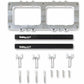 Supercharger Injector Spacer W/EFI Rails - 17-92