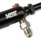 NOS Fuel Line Adapter 17002NOS; Quick Connect Black Anodized 3/8 SAE x 3/8 SAE
