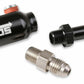 NOS Fuel Line Adapter 17002NOS; Quick Connect Black Anodized 3/8 SAE x 3/8 SAE
