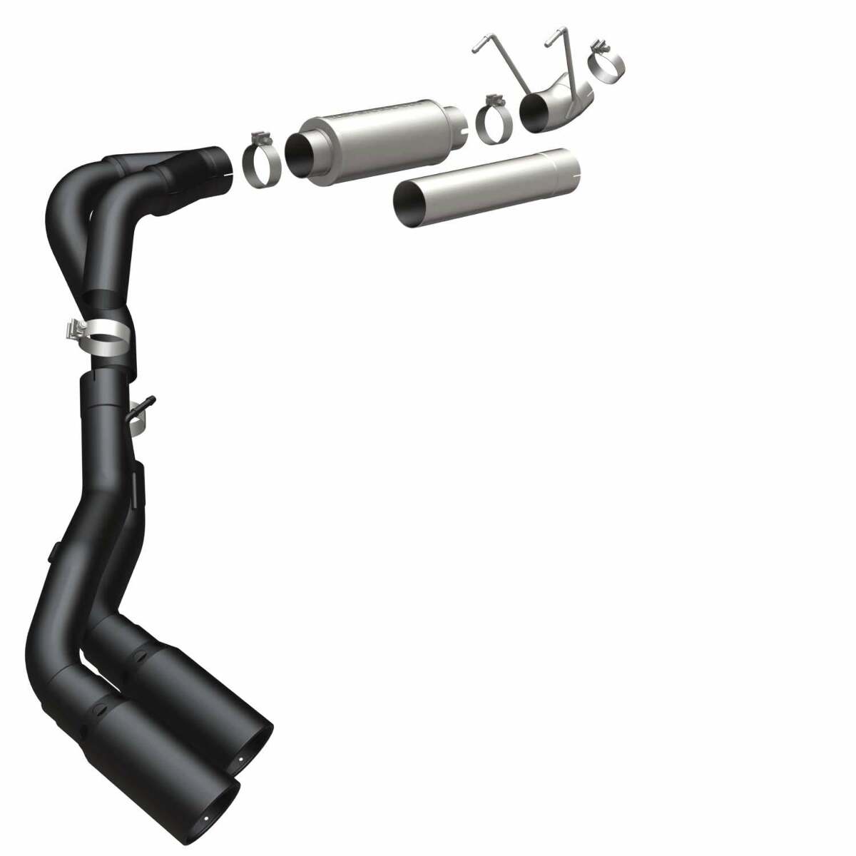 2007-2010 Dodge Ram 2500 System Black DPF Filter-Back 17003 Magnaflow - Filter Back Exhaust Car Part People