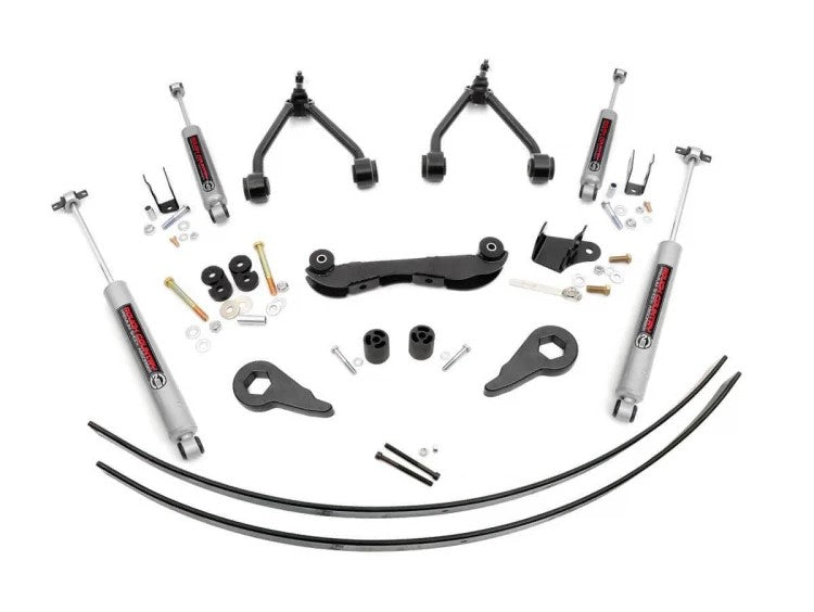 Fits Chevy C1500/K1500 Truck&SUV 4WD (1988-1999) 2-3" Lift Kit; Rear AAL; 17030
