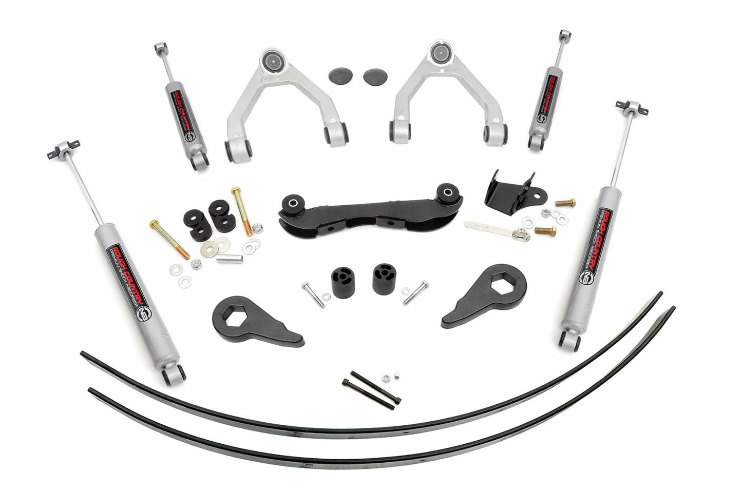 Fits Chevy C1500/K1500 Truck&SUV 4WD (1988-1999) 2-3" Lift Kit; Rear AAL; 17030
