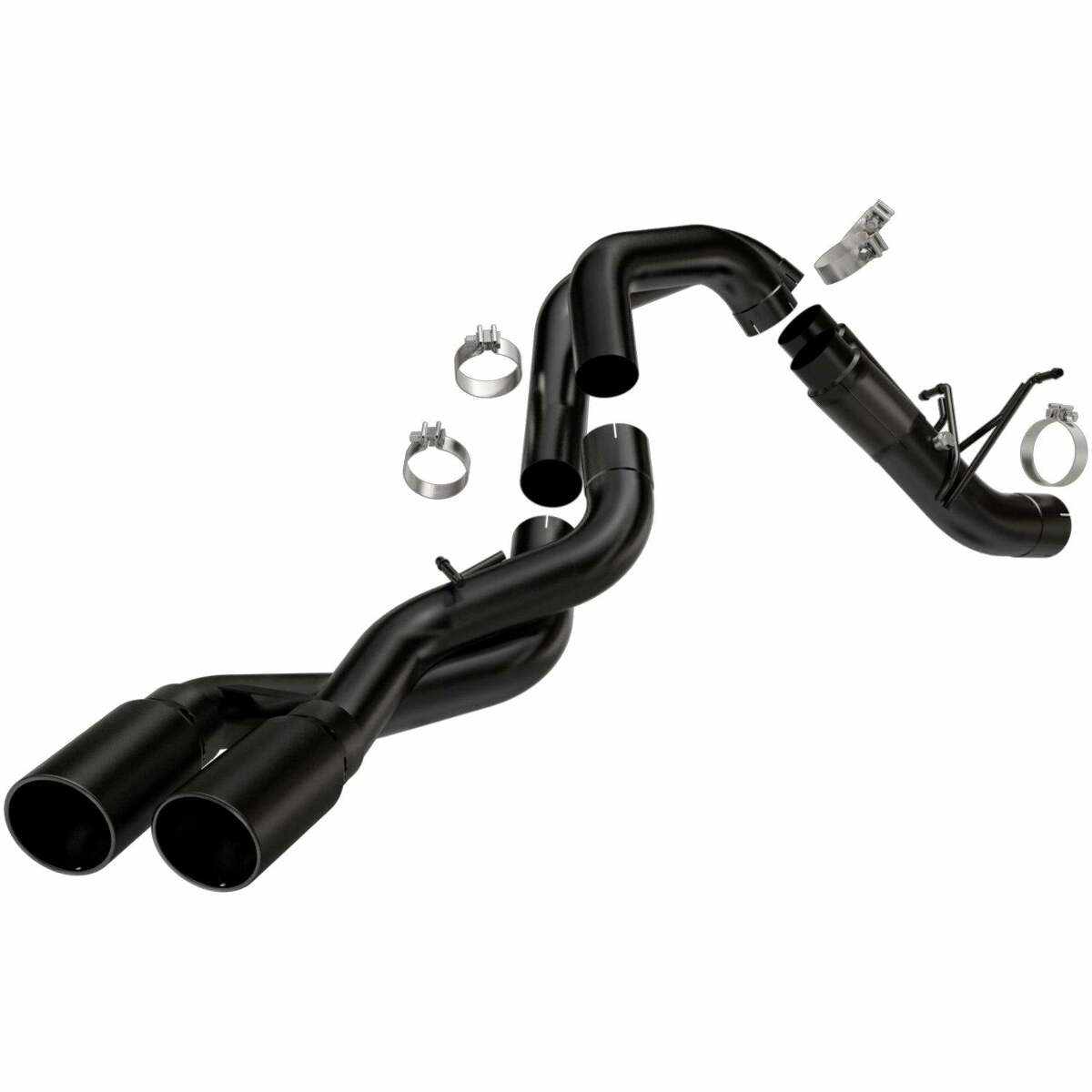 Black DPF Series Diesel 4in. Filter-Back 17056 Magnaflow - Filter Back Exhaust Car Part People