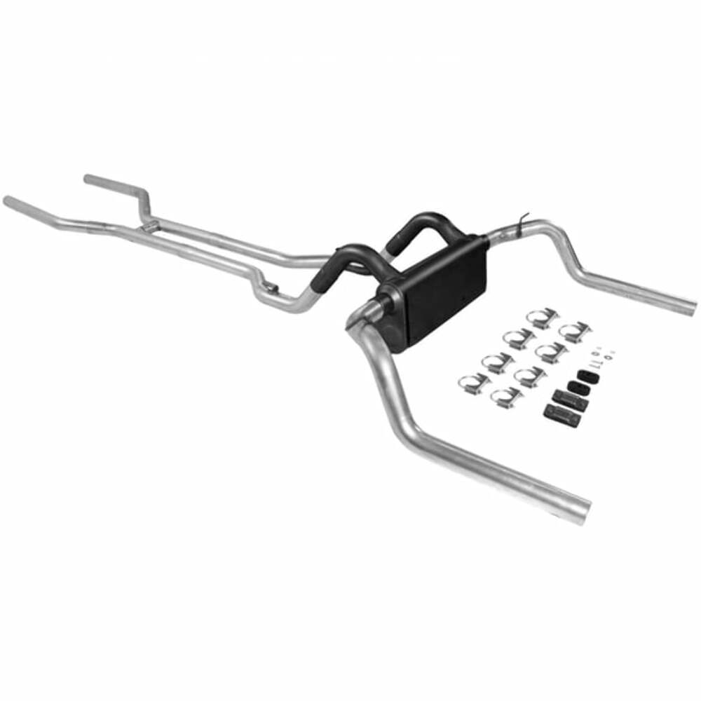 1967-1974 Chevrolet Camaro Crossmember-back Exhaust System Flowmaster American Thunder 17104