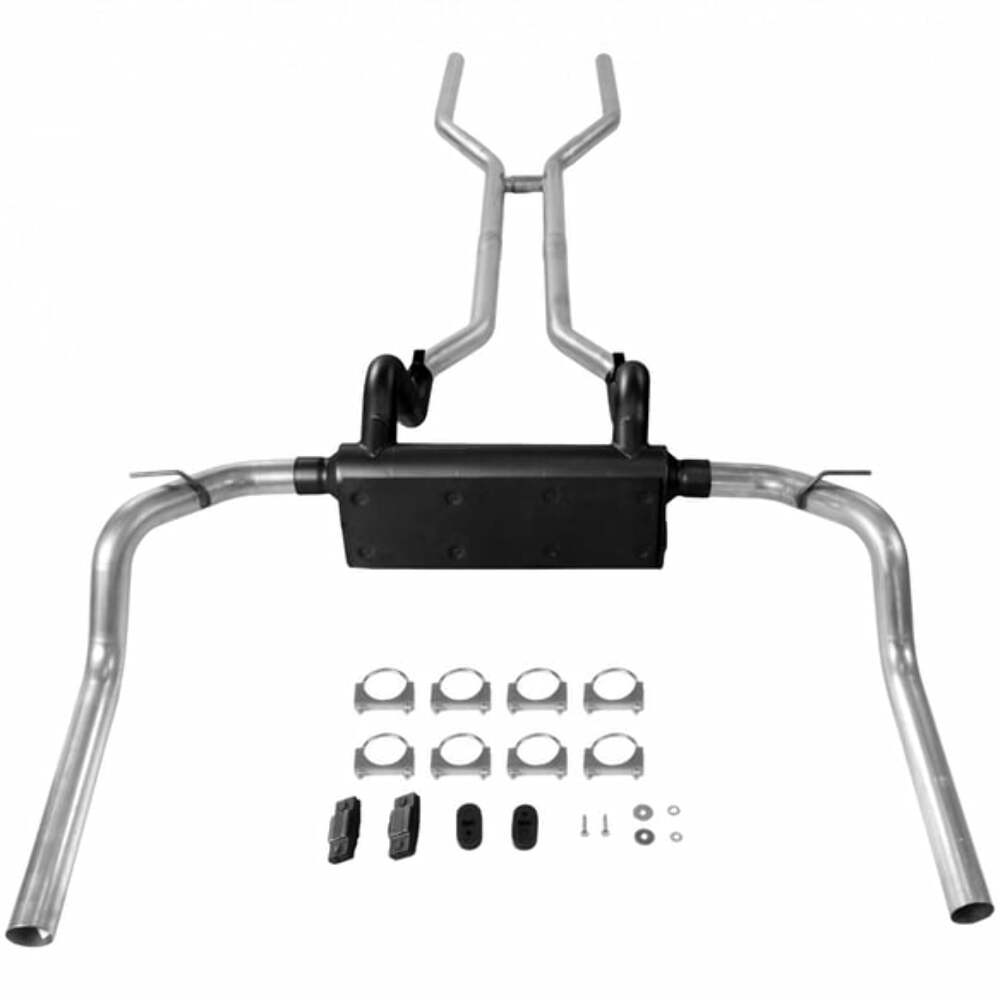 1967-1974 Chevrolet Camaro Crossmember-back Exhaust System Flowmaster American Thunder 17104