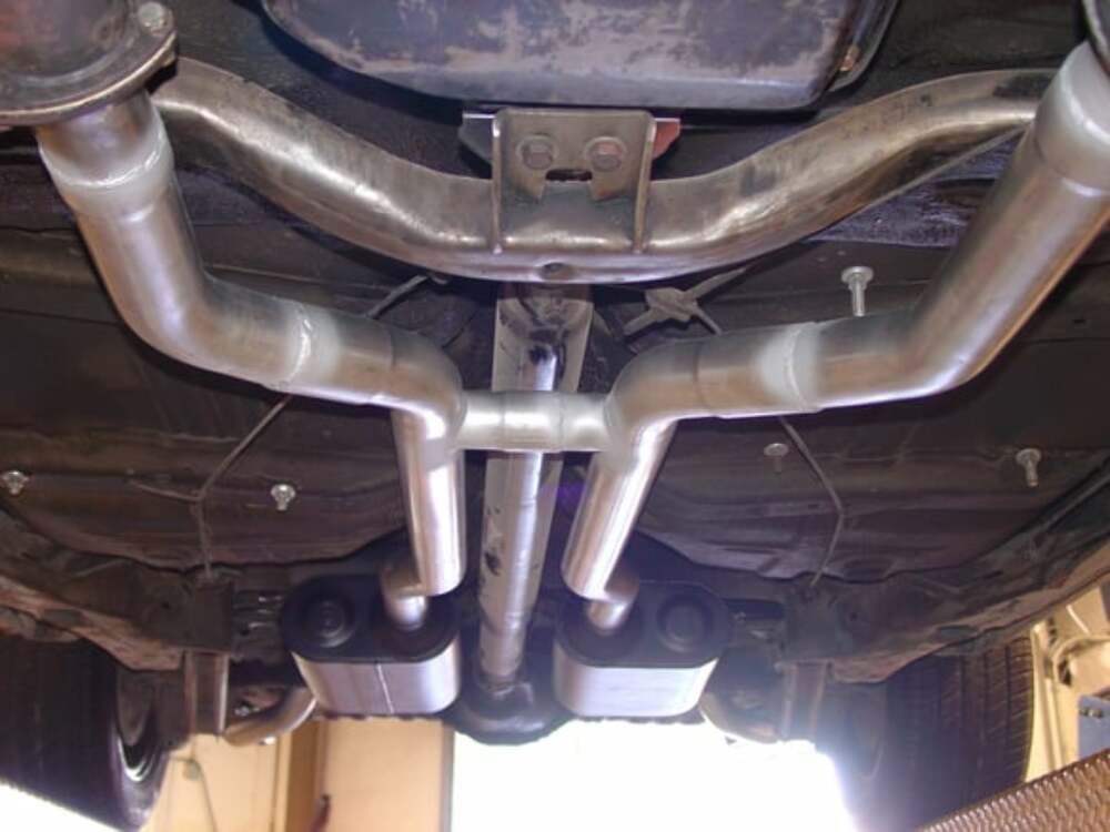 1964-1972 Chevrolet Chevelle Header-back Pipe System Flowmaster 17107