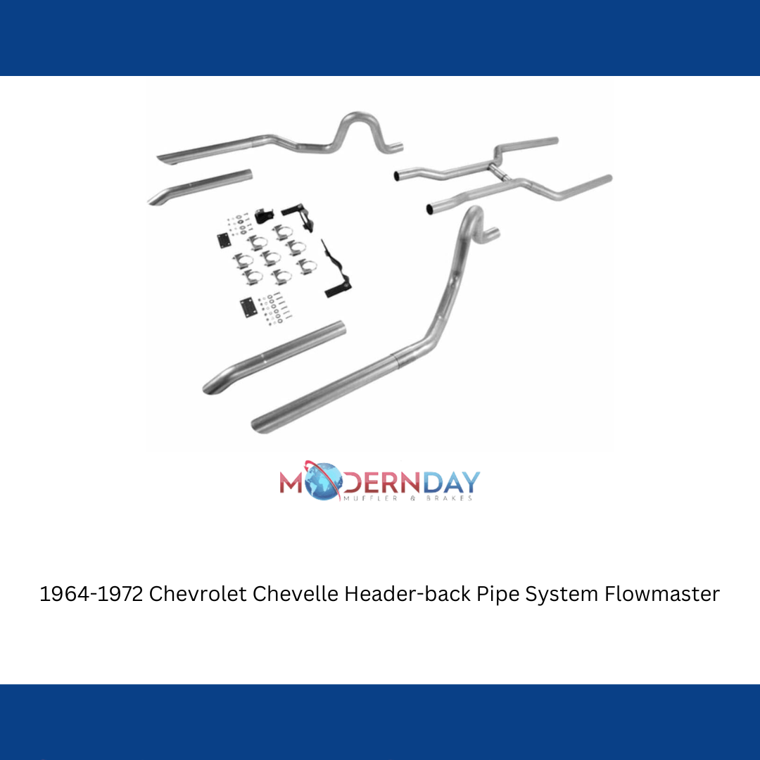 1964-1972 Chevrolet Chevelle Header-back Pipe System Flowmaster 17107
