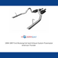 1994-1997 Ford Mustang Cat-back Exhaust System Flowmaster American Thunder 17112