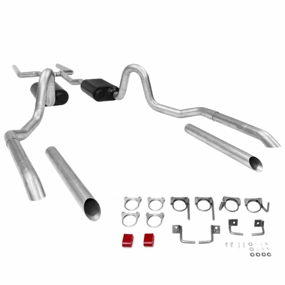 1964-1972 Chevrolet Chevelle Header-back Exhaust System Flowmaster American Thunder