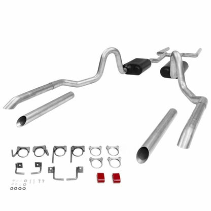 1964-1972 Chevrolet Chevelle Header-back Exhaust System Flowmaster American Thunder