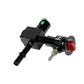 Aeromotive 17119 3/8 Quick Connect Sample Valve Kit - Shut-Off Valves Car Part People