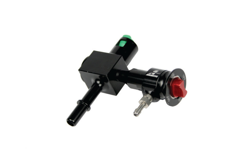 Aeromotive 17119 3/8 Quick Connect Sample Valve Kit - Shut-Off Valves Car Part People