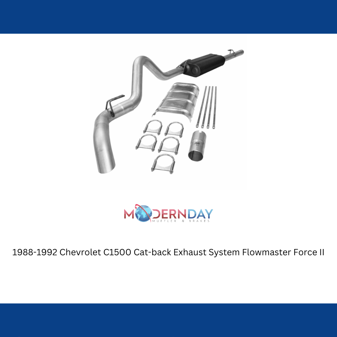 1988-1992 Chevrolet C1500 Cat-back Exhaust System Flowmaster Force II 17126