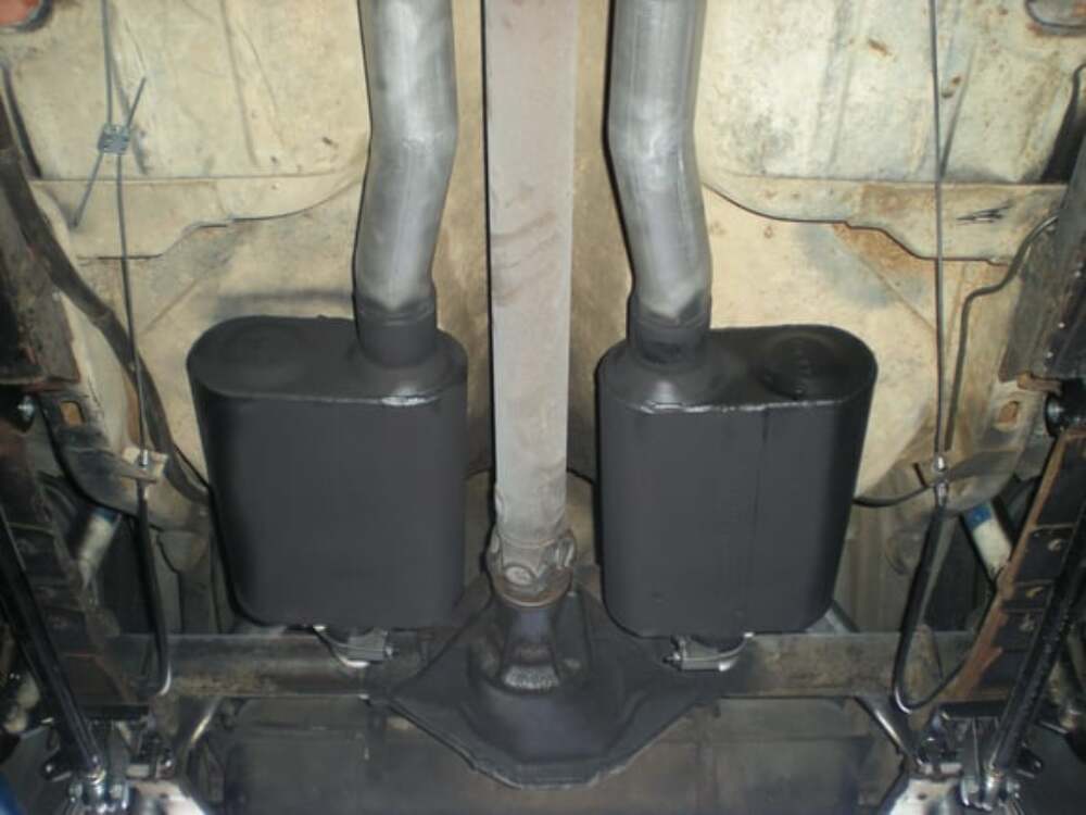 Crossmember-back Exhaust System fits 1967-1968 Chevrolet Camaro Flowmaster 17129