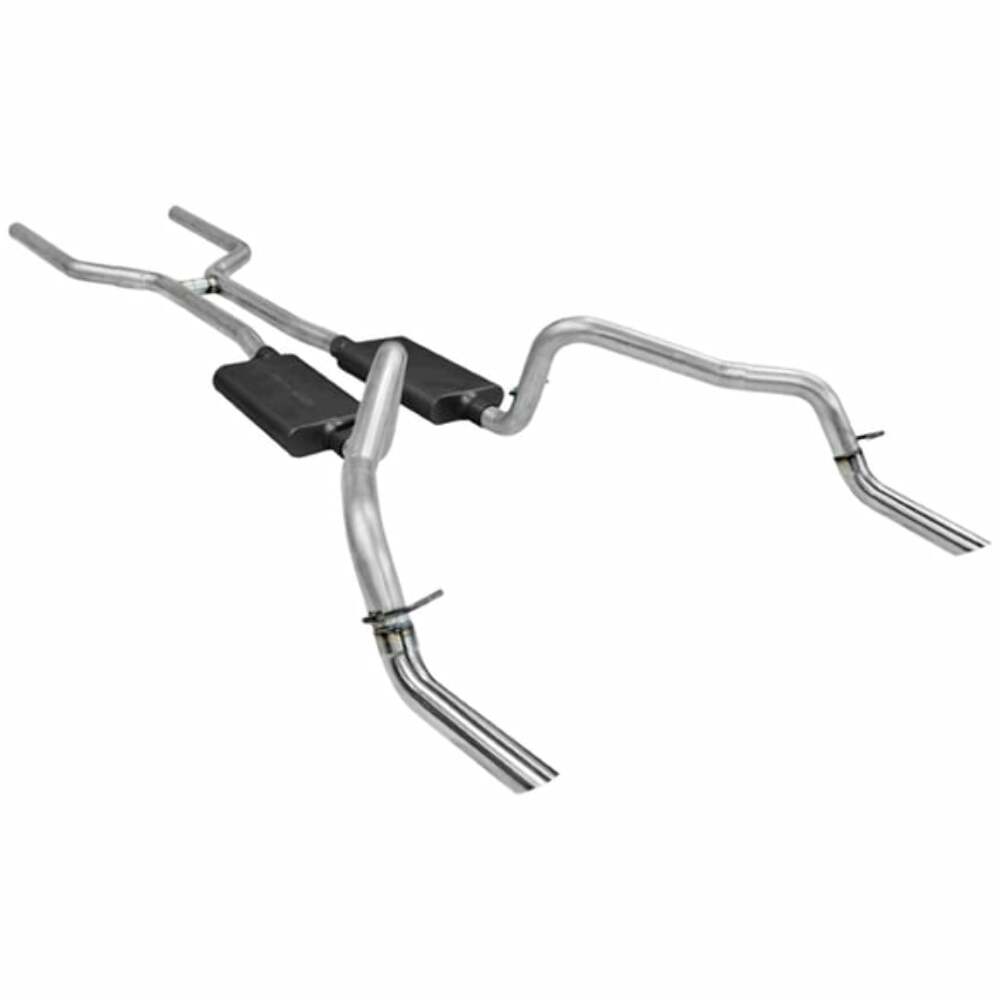 1970-1974 Chevrolet Camaro Header-back Exhaust System Flowmaster American Thunde