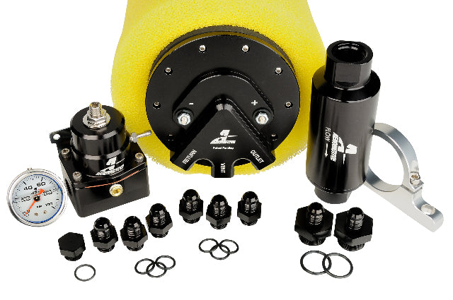 Fuel Pump Complete Kit High Flow EFI Performance Universal Fit Aeromotive 17168-BGPL