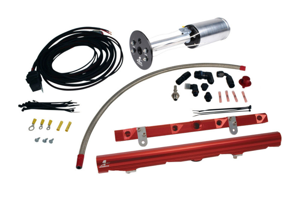 Aeromotive 17174 03-13 Corvette Stealth A1000 Race Fuel System w/ LS2 Fuel Rails - Complete Fuel Systems Car Part People