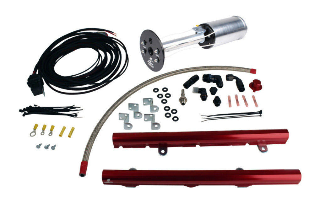 Aeromotive 17176 03-13 Corvette Stealth A1000 Race Fuel System w/ LS3 Fuel Rails - Complete Fuel Systems Car Part People