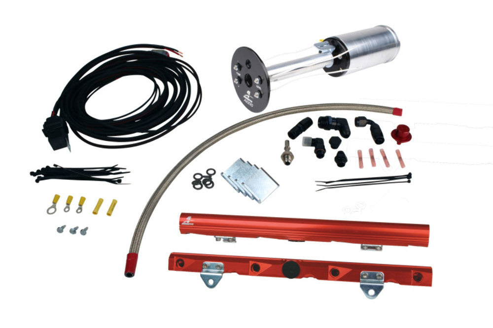 Aeromotive 17178 03-13 Corvette Stealth A1000 Race Fuel System w/ LS7 Fuel Rails - Complete Fuel Systems Car Part People