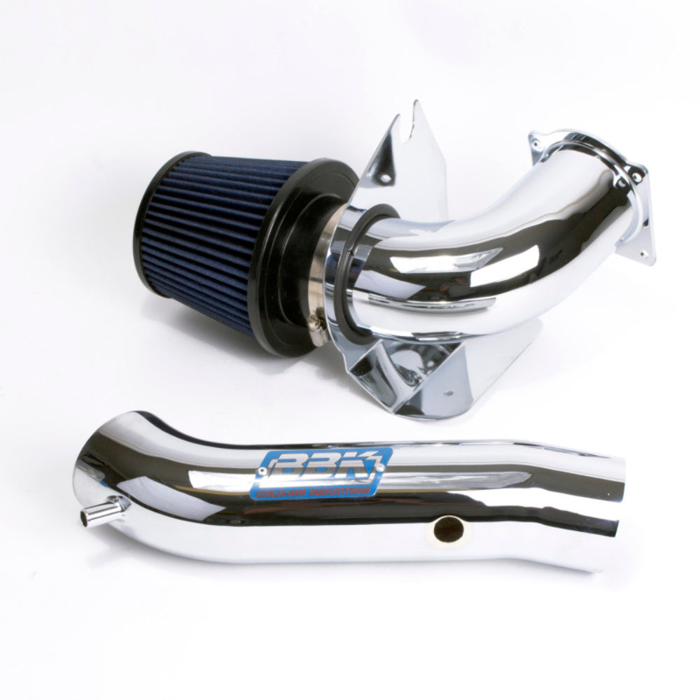 Fits 1999-2004 Ford Mustang V6 Cold Air Intake Fenderwell Style-Chrome-1719 - Car Part People