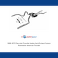 1968-72 Chevrolet Chevelle Crossmember-back Exhaust System Flowmaster American Thunder 17200