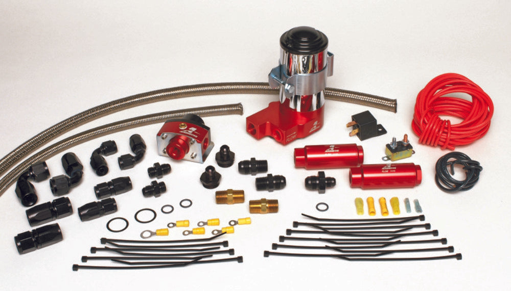 Aeromotive 17201 SS Carbureted Fuel System - Complete Fuel Systems Car Part People