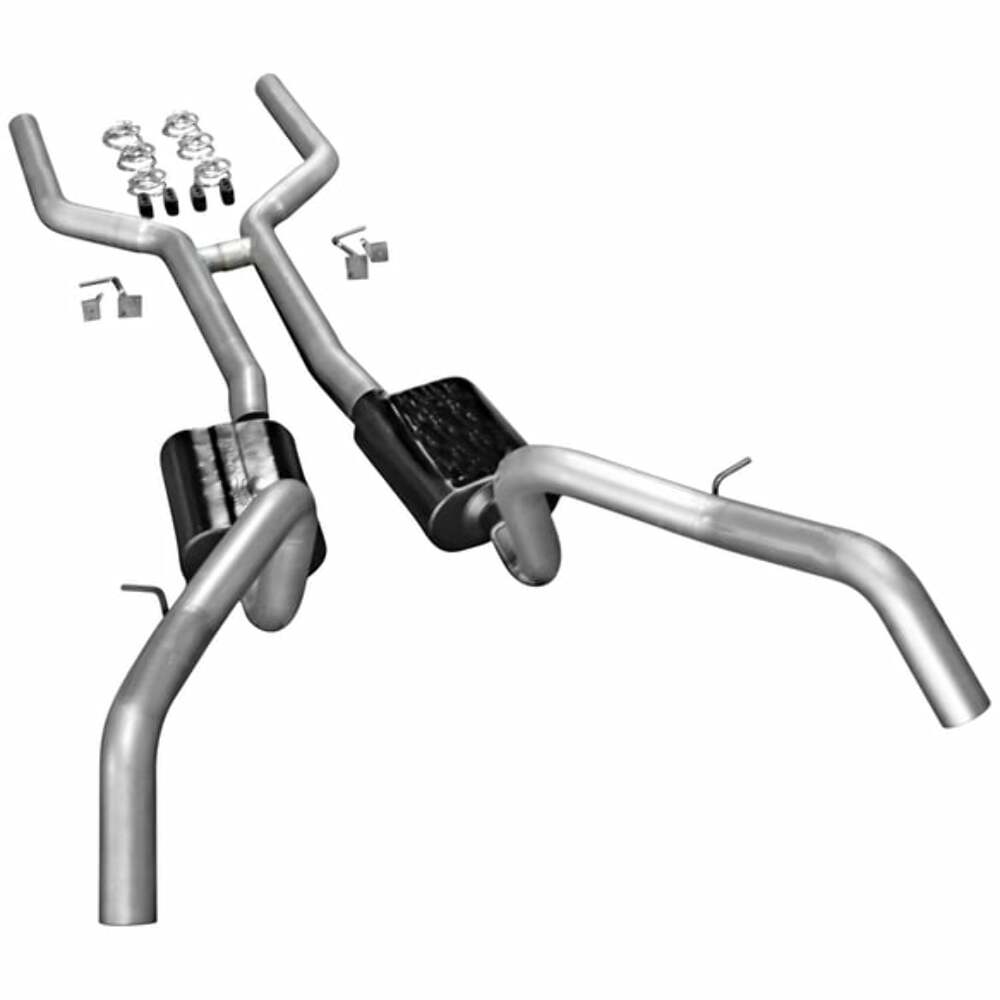 1967-1969 Chevrolet Camaro Crossmember-back Exhaust System 3 in V8 Flowmaster 17201
