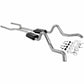 Flowmaster 17202 - 1964-1967 Chevrolet Chevelle Header-back Exhaust System Flowmaster American Thun - 3.0 aluminized pipes