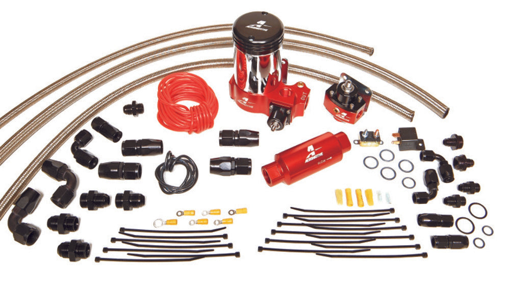 Aeromotive 17203 A2000 Carbureted Fuel System (single carb) - Complete Fuel Systems Car Part People