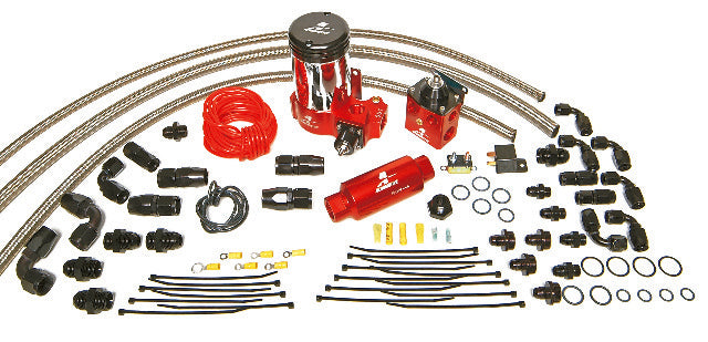 Fuel Pump Complete Kit High Flow EFI Performance Universal Fit Aeromotive 17204-BGPL