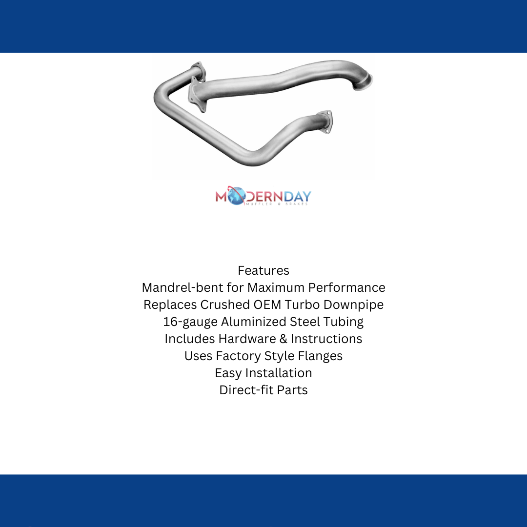 1995-1998 Chevrolet Silverado C1500 Downpipe and Crossover Kit Flowmaster Turbo