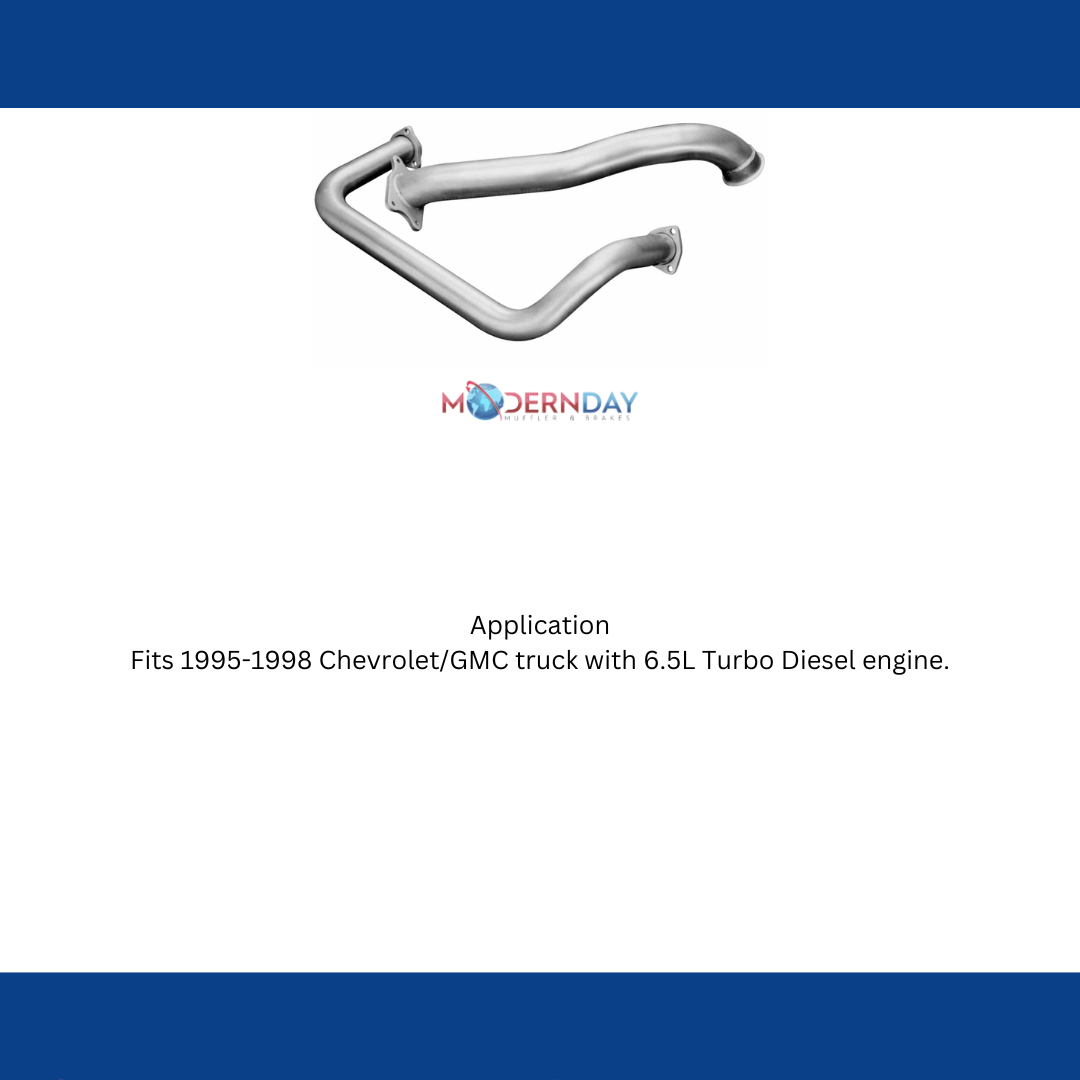 1995-1998 Chevrolet Silverado C1500 Downpipe and Crossover Kit Flowmaster Turbo