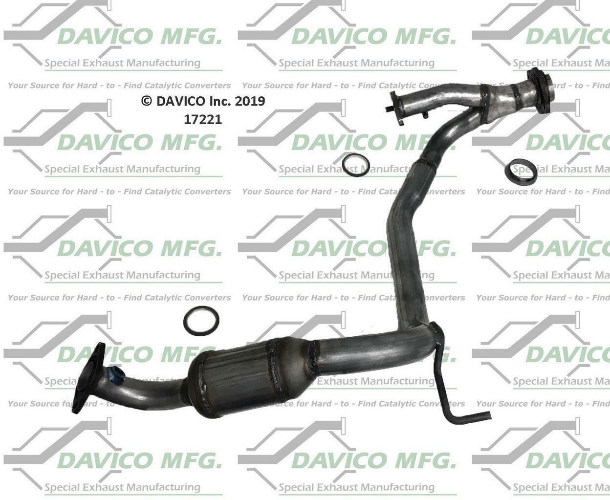 2005-2011 Toyota Tacoma Catalytic Converter 17221