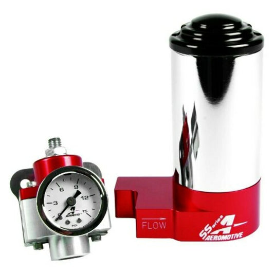 Aeromotive 17247 SS Carbureted Pump Regulator Kit - AN - Carburetor Parts Car Part People