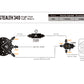 Fuel Filter Kit High Flow Fuel System Universal Fit Aeromotive 17256-BGPL