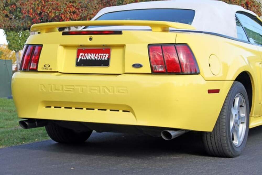 Fits 1999-2004 Ford Mustang; Flowmaster Force II Cat-back Exhaust System - 17275