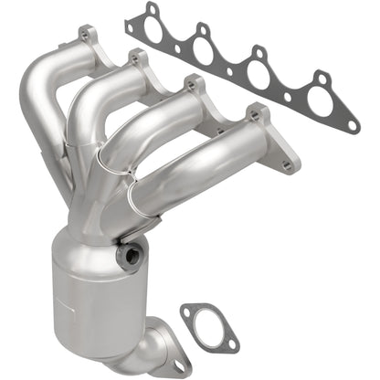Catalytic Converter with Integrated Exhaust Manifold for HM Grade Federal / EPA Compliant Direct-Fit Manifold Catalytic