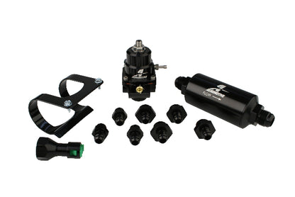 Fuel Filter Kit High Flow Fuel System Universal Fit Aeromotive 17351-BGPL