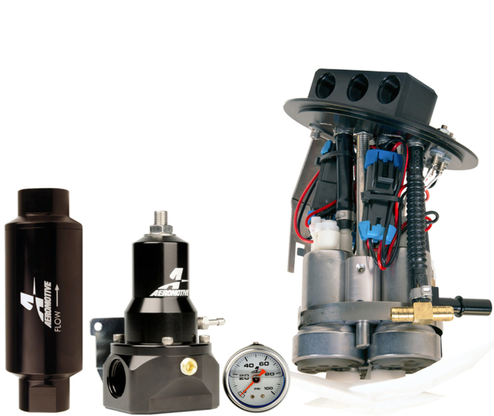 Aeromotive 17355 2011-2017 Mustang Drop-In Kits - Dual 450lph - Fuel Pump Car Part People