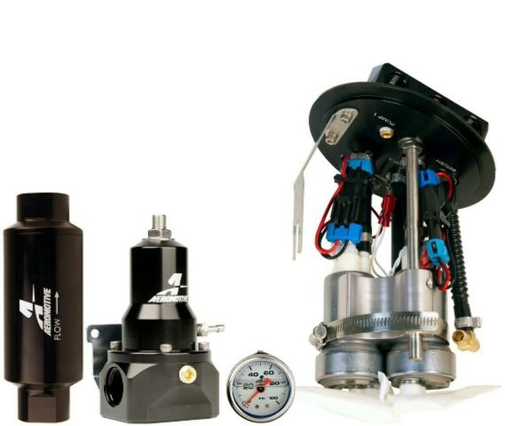 Aeromotive 17356 2011-2017 Mustang Drop-In Kits - Triple 450 lph - Fuel Pump Car Part People