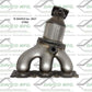 2013-2014 Volvo XC90 Catalytic Converter 17362