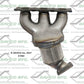 2013-2014 Volvo XC90 Catalytic Converter 17363