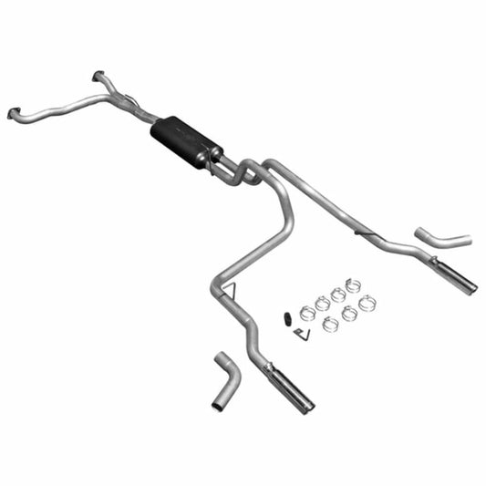 2004-2015 Nissan Titan Cat-back Exhaust System Flowmaster American Thunder 17406