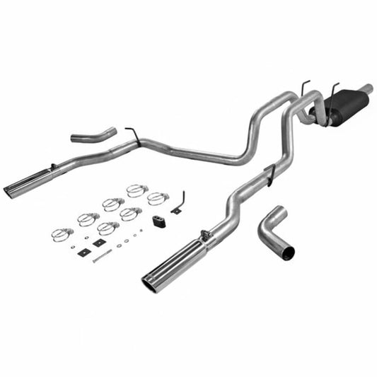 2006-2008 Dodge Ram 1500 Cat-back Exhaust System Flowmaster American Thunder 17424