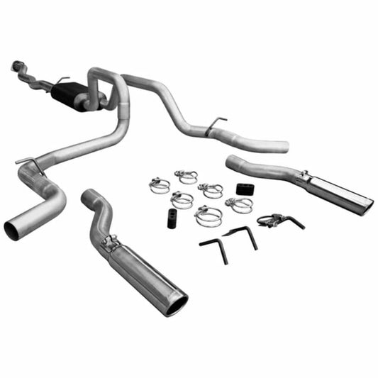 2004-2005 Chevrolet Silverado 1500 Cat-back Exhaust System Flowmaster American Thunder 17436