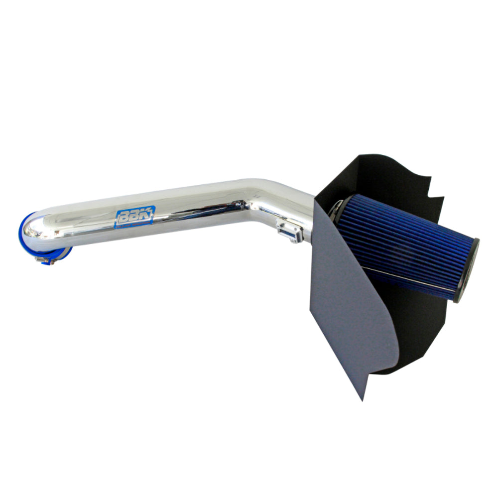 Fits 2004-2008 Ford F-Series/04-05 Expedition 5.4L Cold Air Intake (Chrome)-1744 - Car Part People