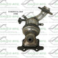 2012-2015 Honda Civic Catalytic Converter 17500
