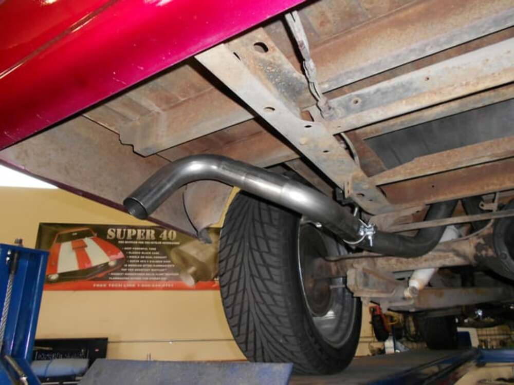 1967-1972 Chevrolet C10 Header-back Exhaust System Flowmaster American Thun