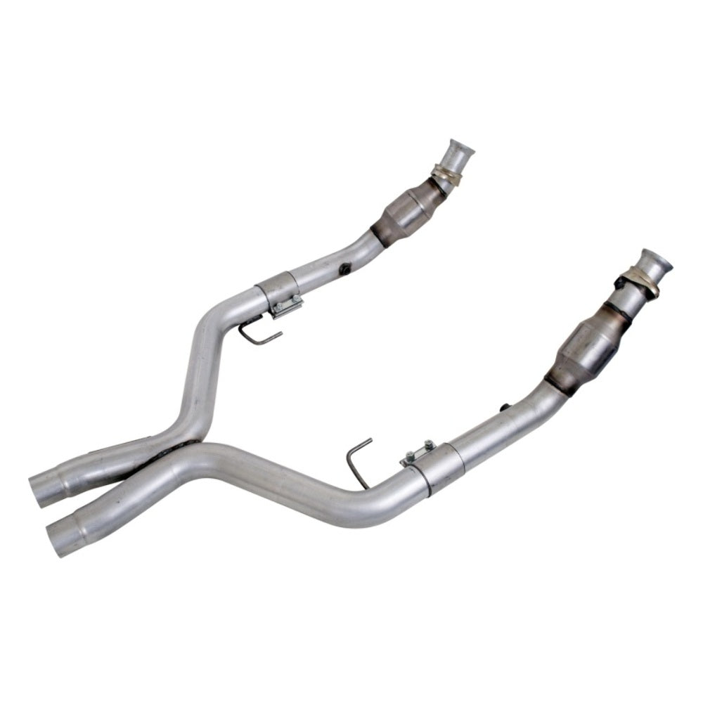 Fits Mustang GT 2-3/4 Full X Pipe W/Converters-1770 - Car Part People